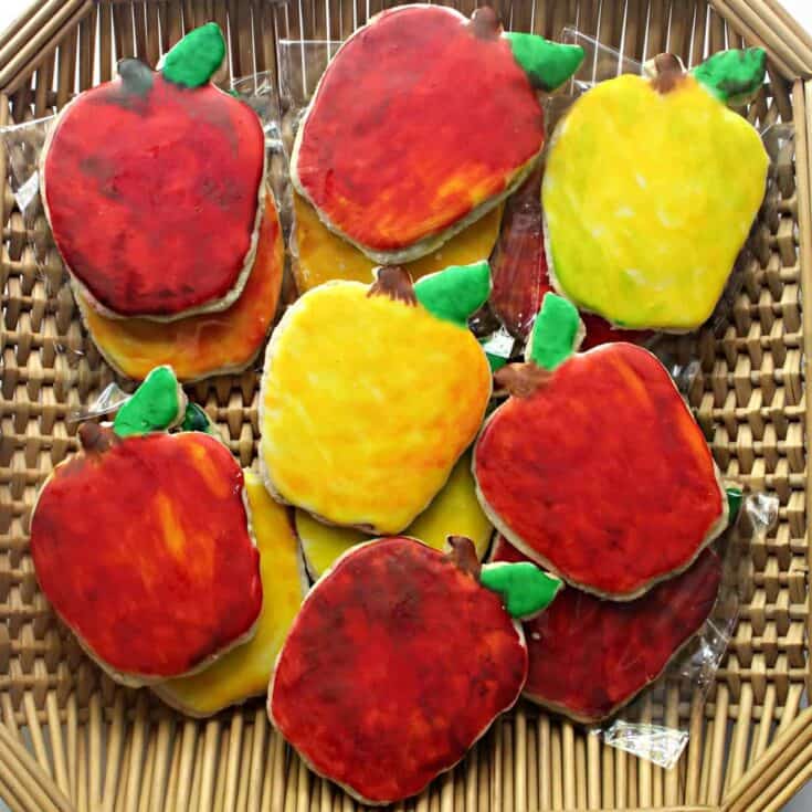 Image for Apple-Shaped Cookies