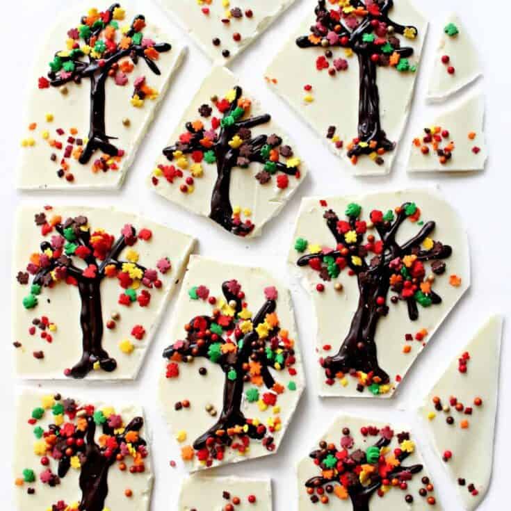 Image for Thanksgiving White Chocolate Bark
