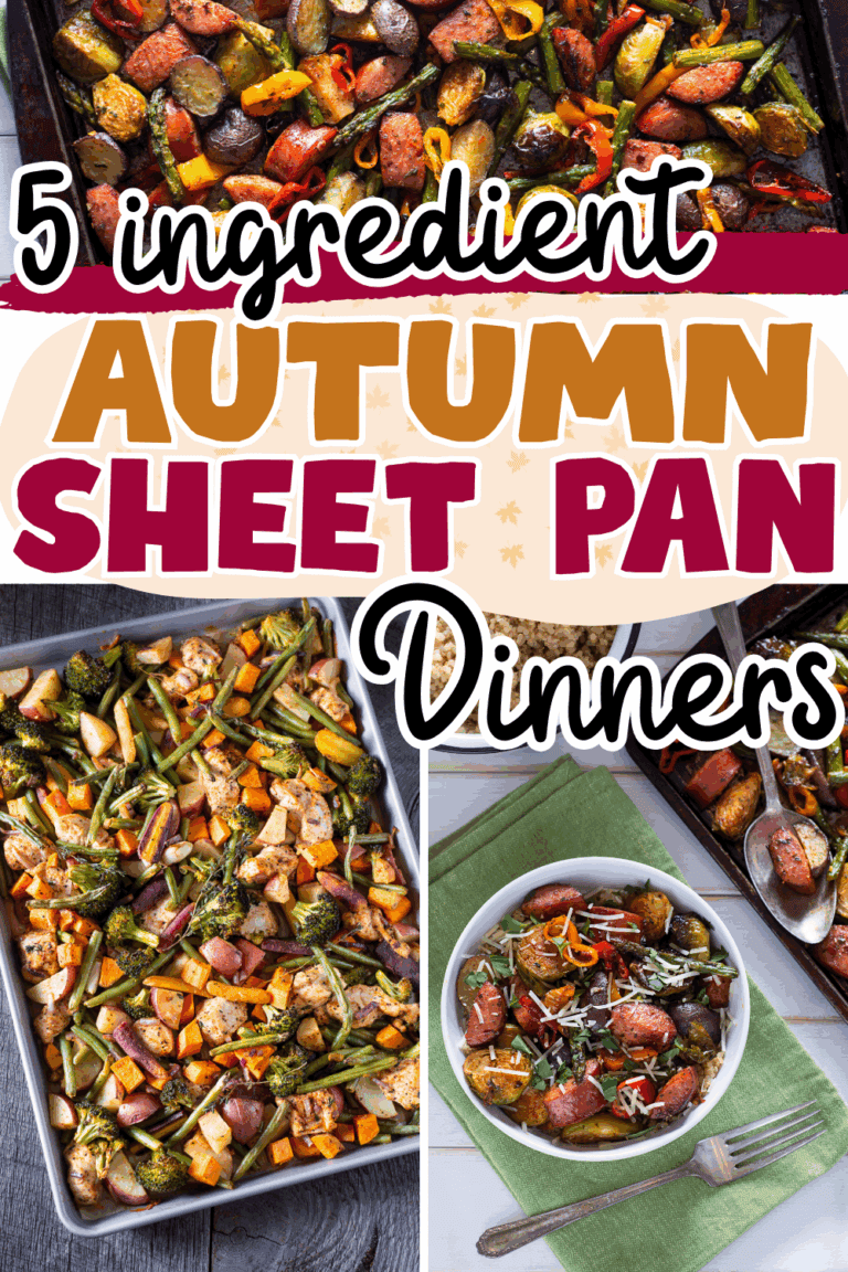 10 Simple 5-Ingredient Fall Sheet Pan Suppers for Easy Autumn Meals