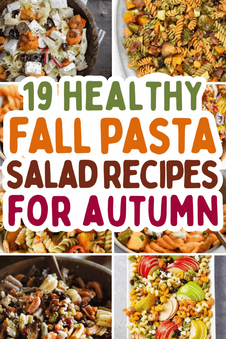 19 Cozy Fall Pasta Salads Packed With Autumn Flavor