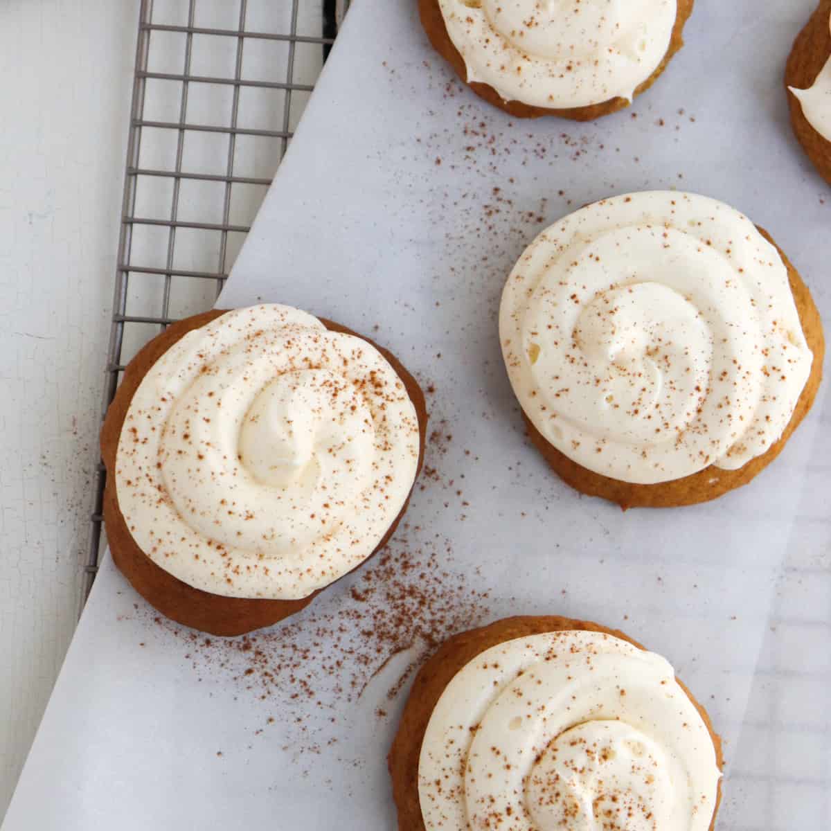 Image for Pumpkin Cookies with Cheesecake Frosting