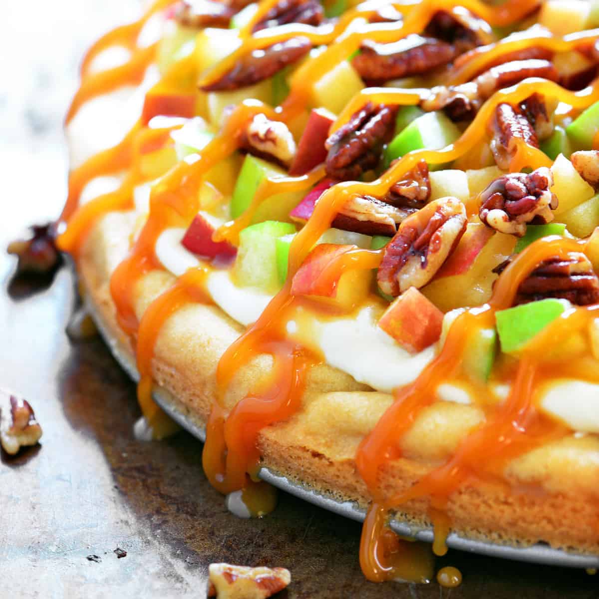 Image for Caramel Apple Fruit Pizza