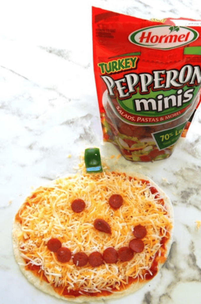 Image for Pumpkin Shaped Pizza