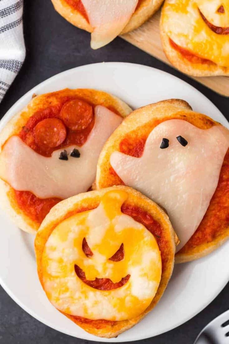 Image for Mini Halloween Pizzas