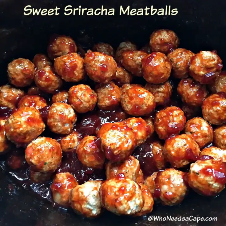 Image for Sweet Sriracha Meatballs