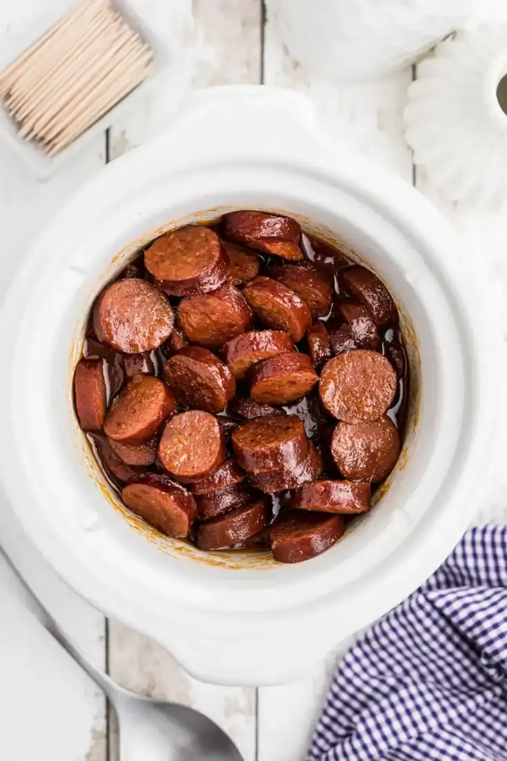 Image for Slow Cooker Candied Kielbasa
