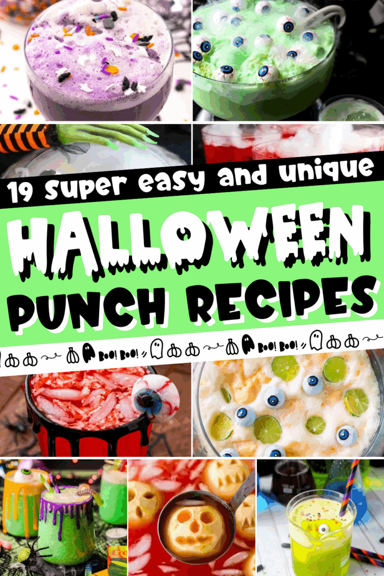 19 Spooky Fun Halloween Punch Recipes for a Party