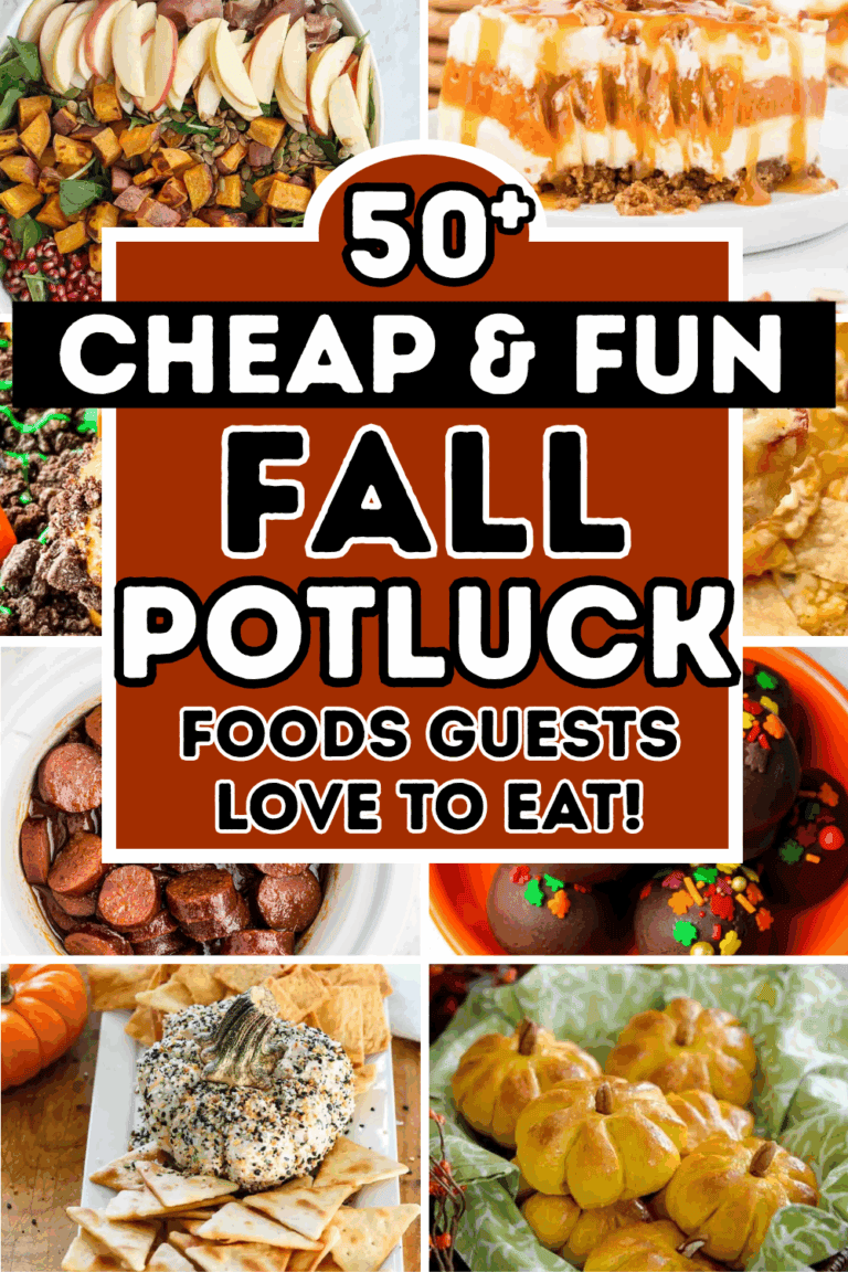 50+ Fun Fall Potluck Ideas (that everyone loves to eat!)