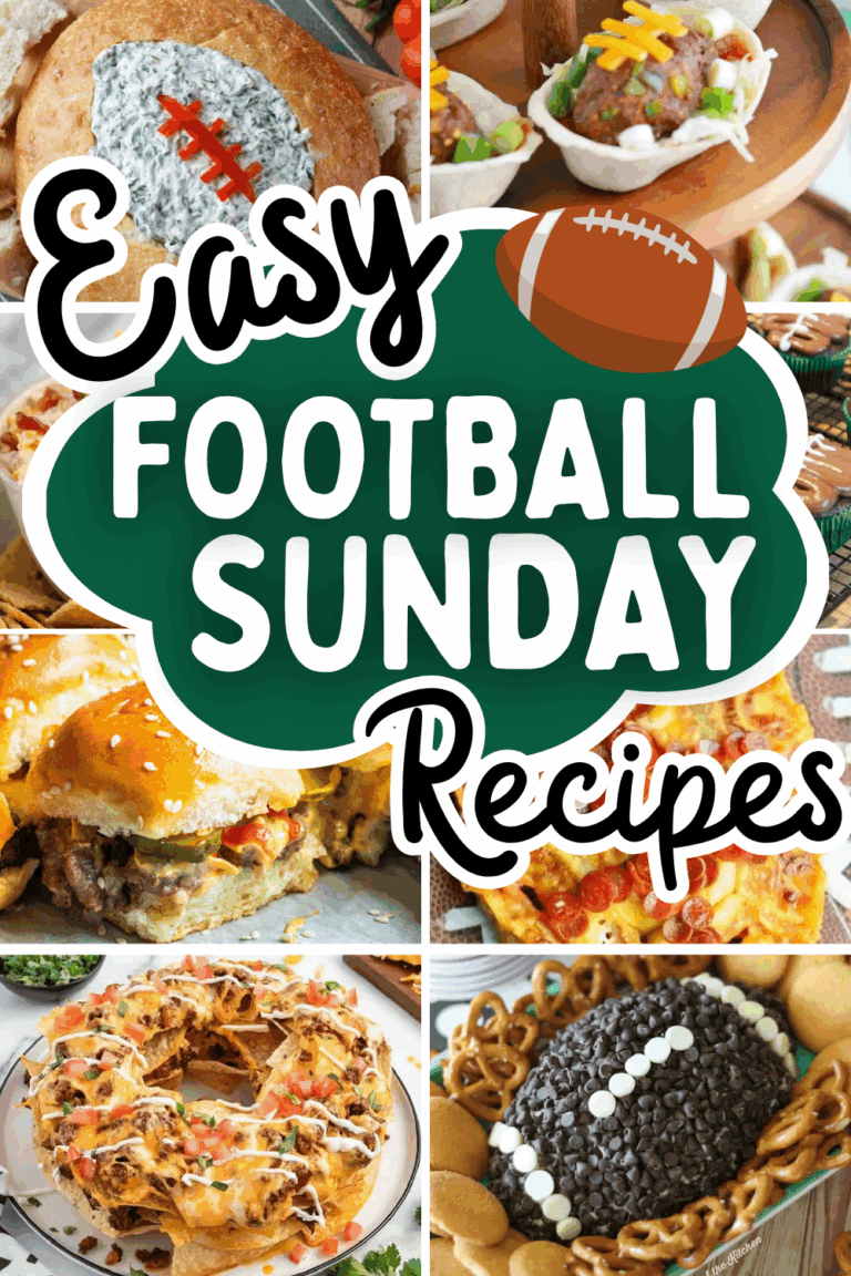 50+ Easy Football Sunday Food Ideas for a Delicious Game Day