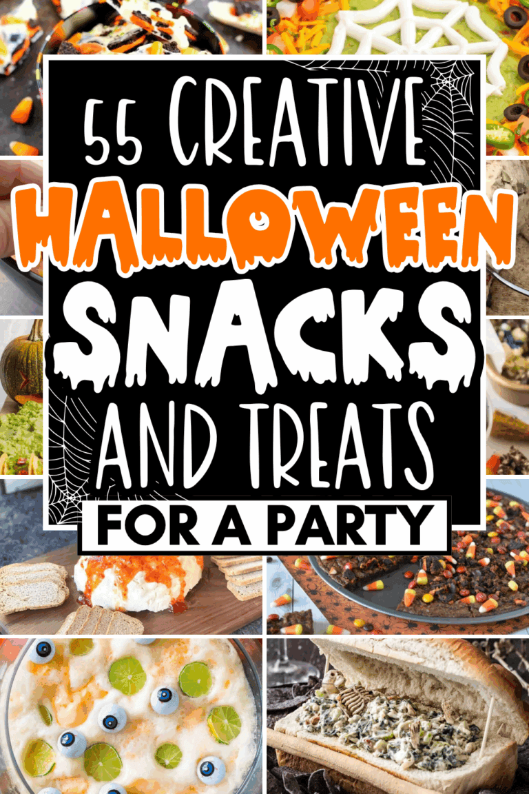 55 Easy Halloween Party Snacks and Spooky Potluck Food Ideas