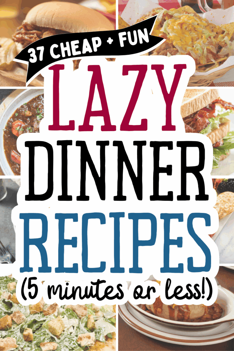 37 Lazy Dinners for Nights You Don’t Feel Like Cooking