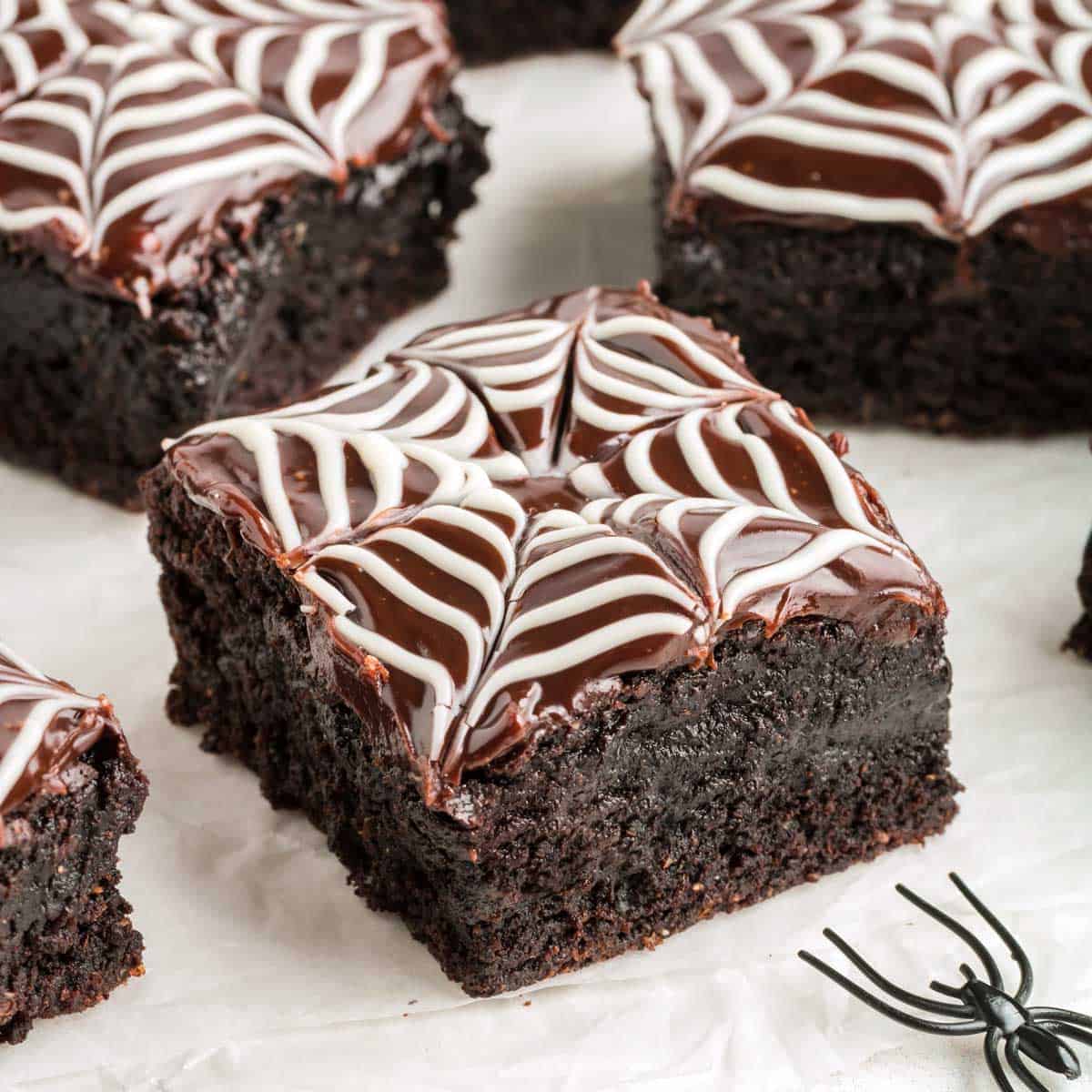 Image for Spiderweb Brownies