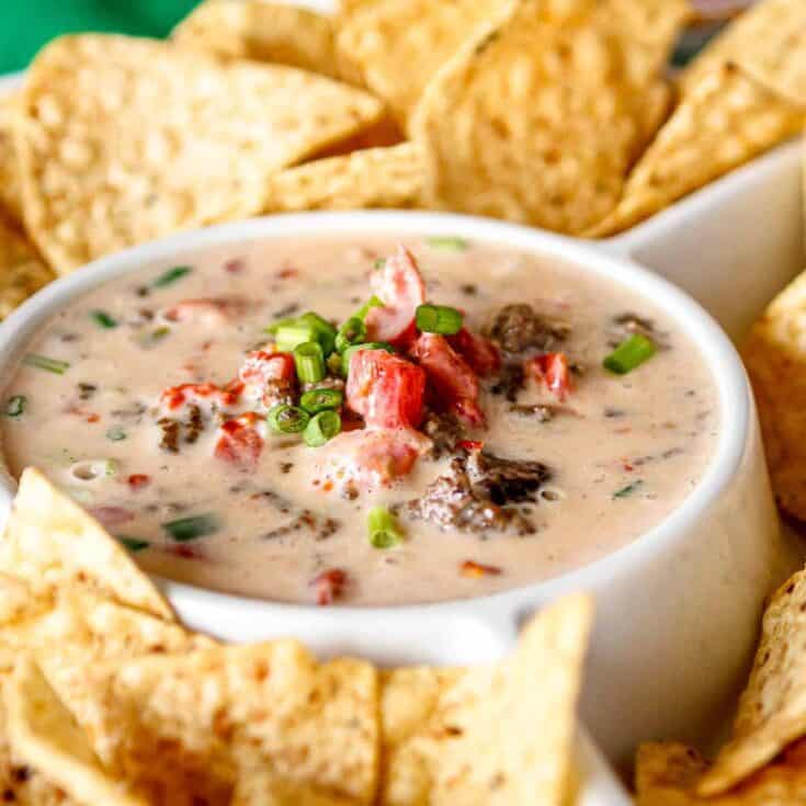 Image for Velveeta Queso With Ground Beef