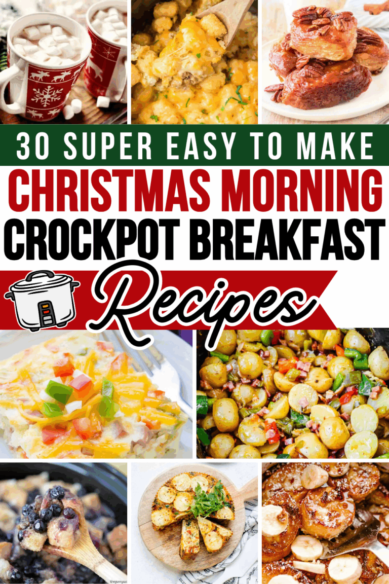30 Easy Crockpot Christmas Morning Breakfast Ideas
