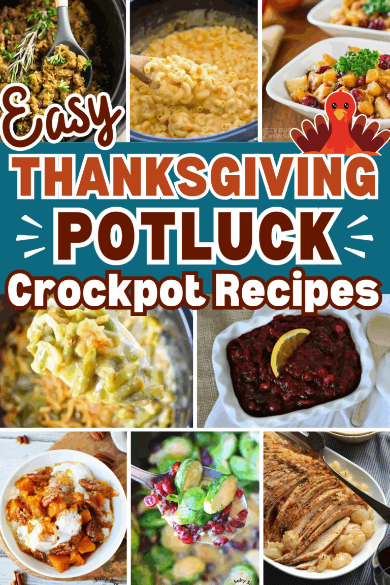 30 Cozy Crockpot Thanksgiving Potluck Recipes Everyone Will Rave About