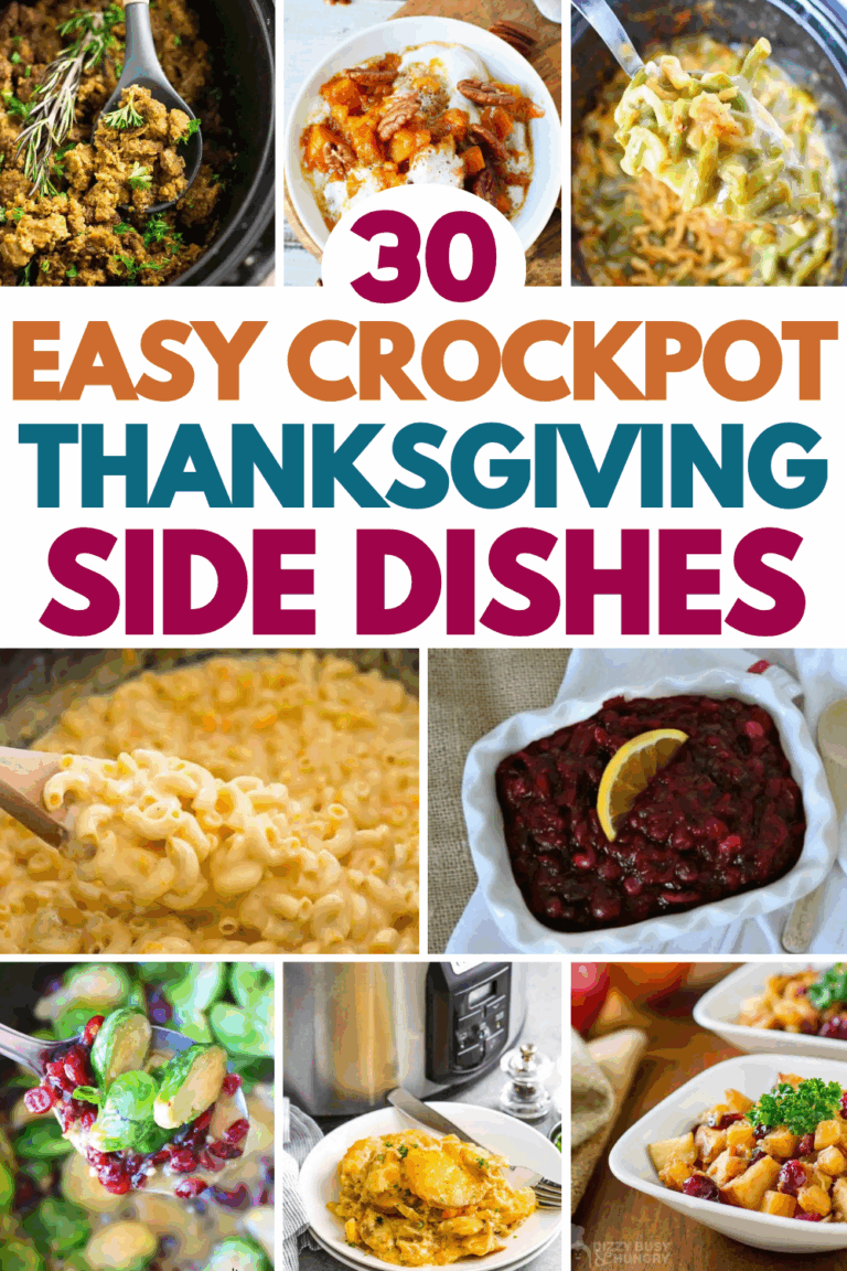 30 Easy Thanksgiving Crockpot Side Dishes for Stress-Free Holiday Cooking
