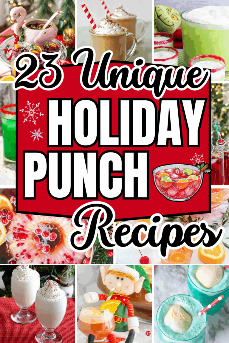 23 Easy Christmas Punch Recipes for Festive Holiday Drinks
