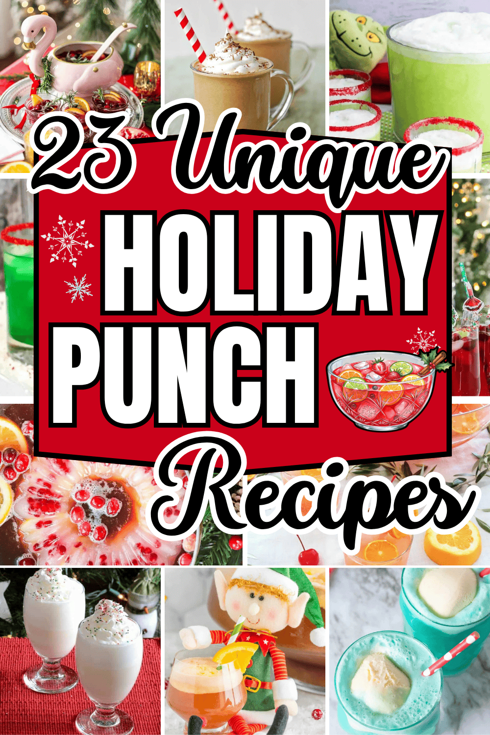 23 Easy Christmas Punch Recipes for Festive Holiday Drinks