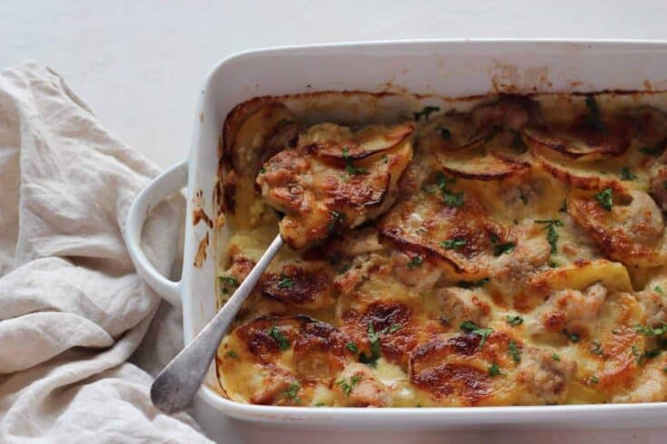Image for Creamy Chicken & Potato Bake
