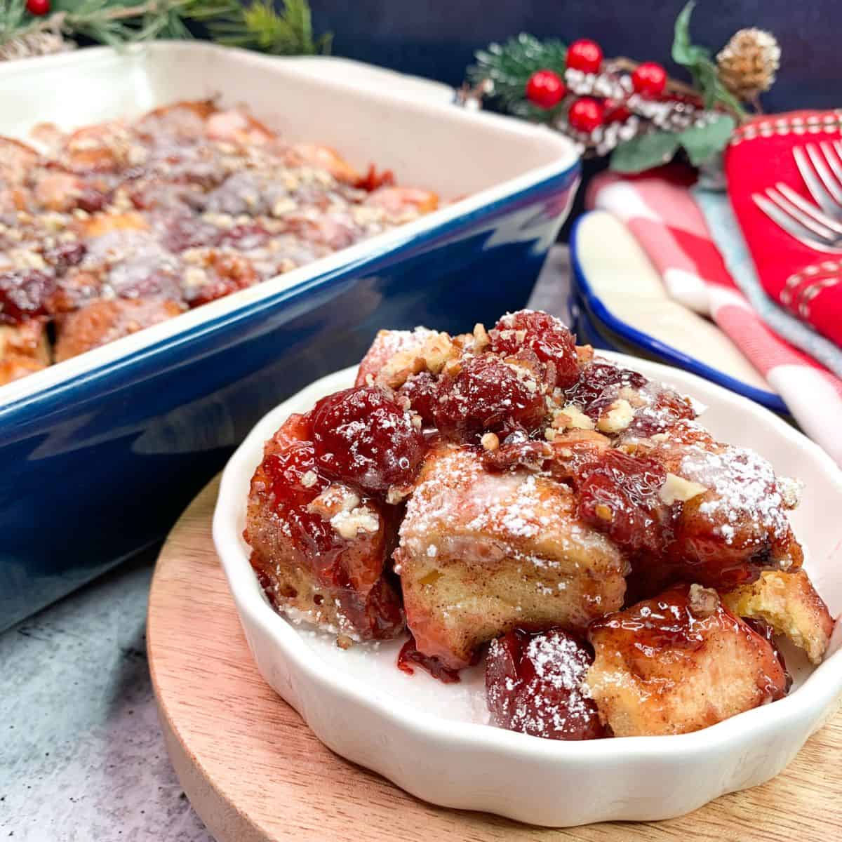 Image for Christmas Breakfast Cinnamon Roll Casserole