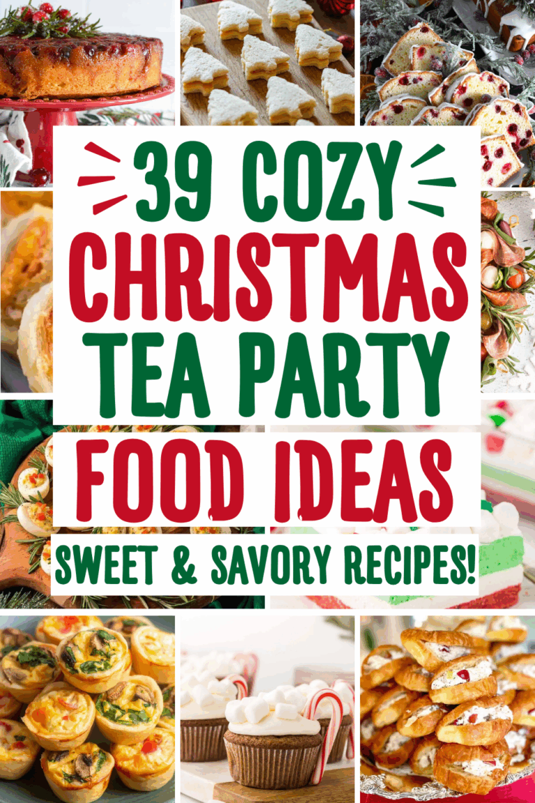 39 Cozy Christmas Tea Party Food Ideas to Charm Your Guests