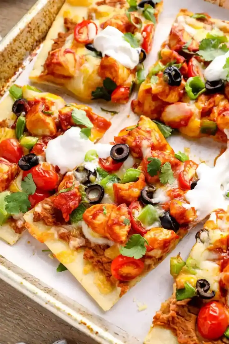 Image for Chicken Taco Pizza