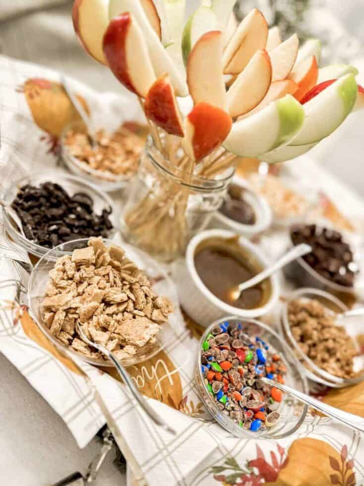 Image for Caramel Apple Charcuterie Board