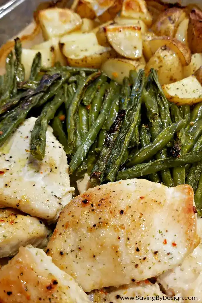 Image for One Dish Italian Dressing Chicken and Veggies 