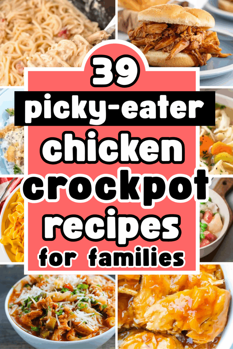 39 Family Chicken Crockpot Recipes for Picky Eaters