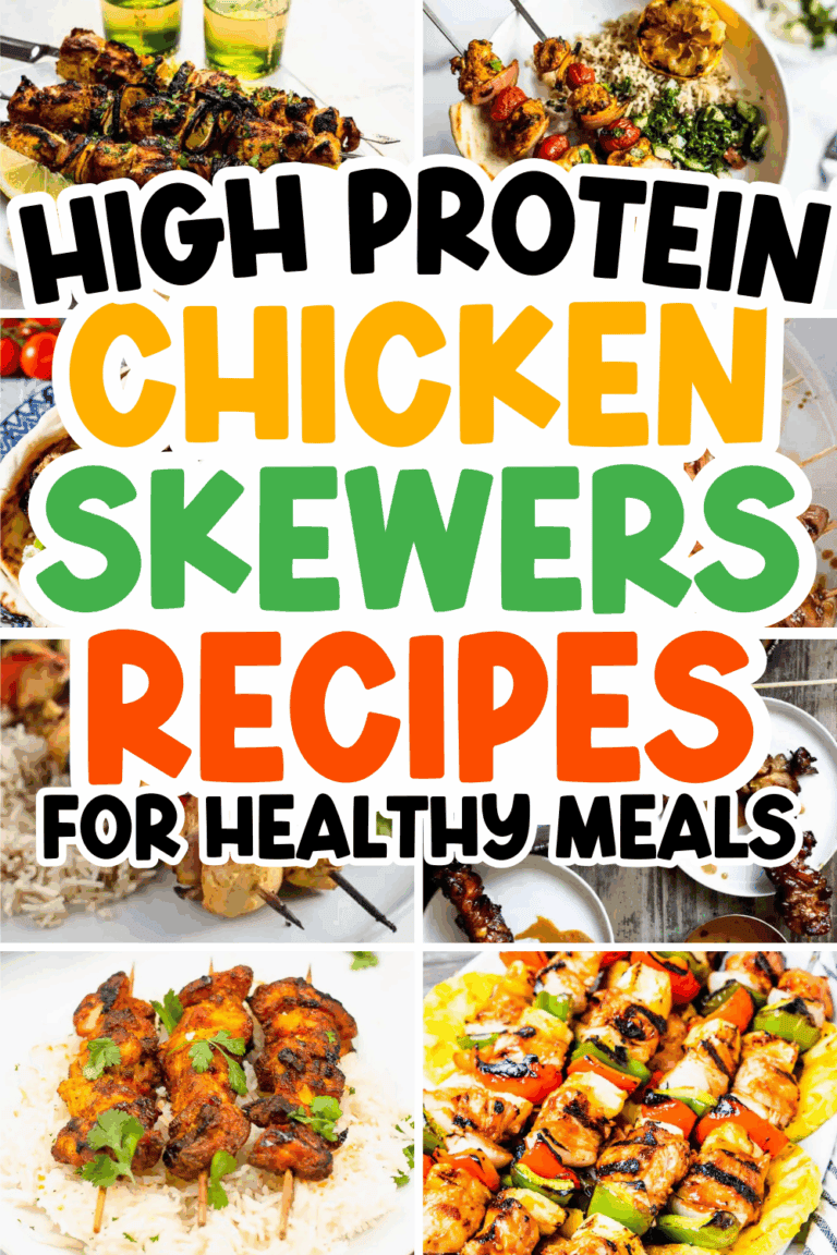 21 Healthy Chicken Skewers Recipes for Quick Easy Meals