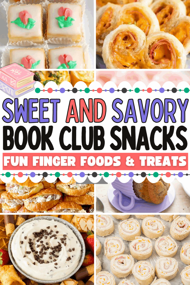 45 Sweet & Savory Book Club Snacks That Readers Will Love