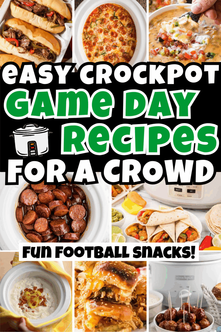 60 Easy Football Crockpot Recipes for Simple Game Day Party Food