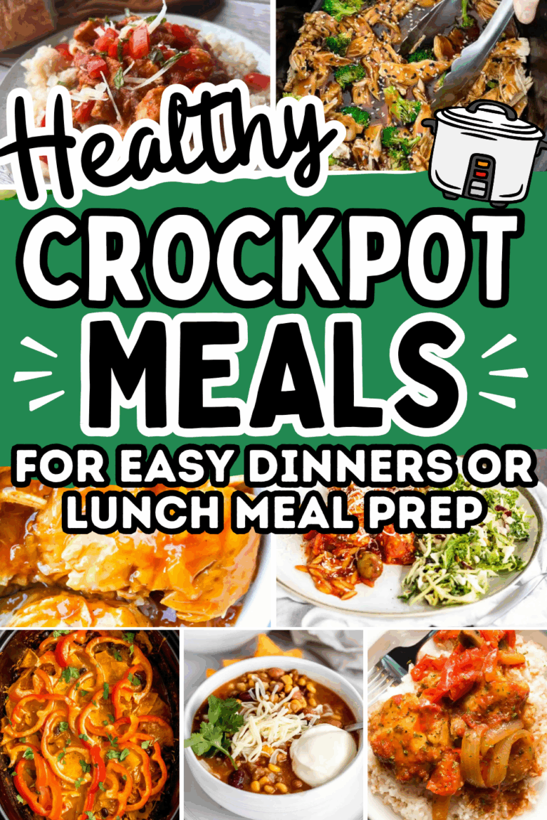 45 Dump and Go Healthy Crockpot Meals for Easy Weeknight Dinners
