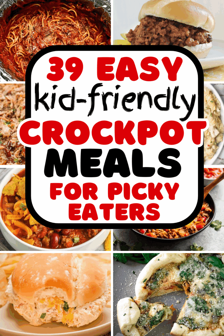 39 Simple Kid Friendly Crockpot Meals for Picky Eaters