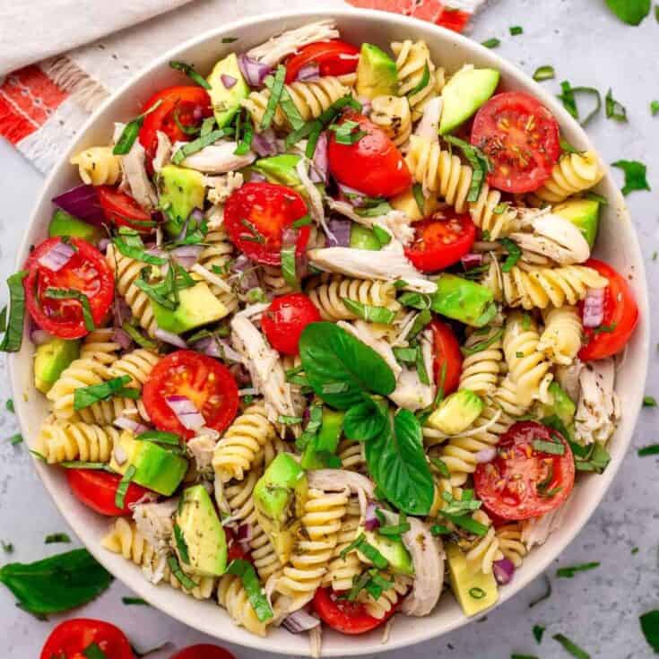 Image for Chicken Avocado Pasta Salad