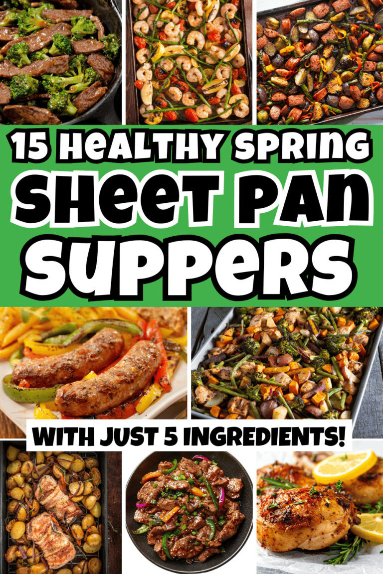 15 Healthy Spring Sheet Pan Dinners with Just 5 Ingredients