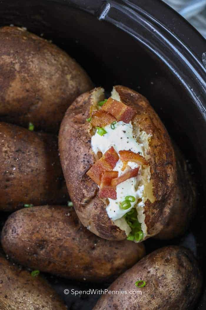 Image for Crock Pot Baked Potatoes