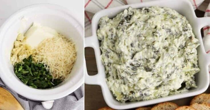 Image for Crockpot Spinach Artichoke Dip