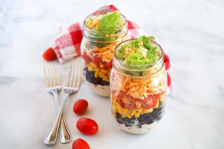 Image for Mason Jar Taco Salad