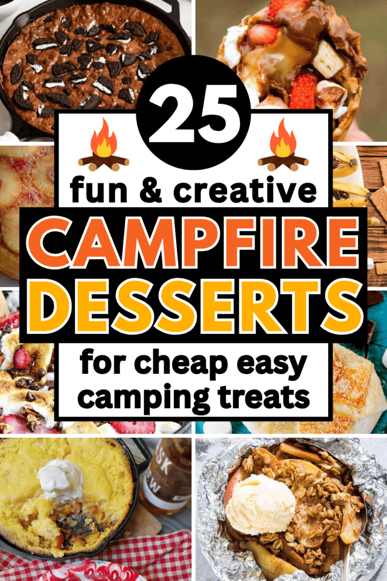 25 Delicious Campfire Desserts for Easy Outdoor Treats
