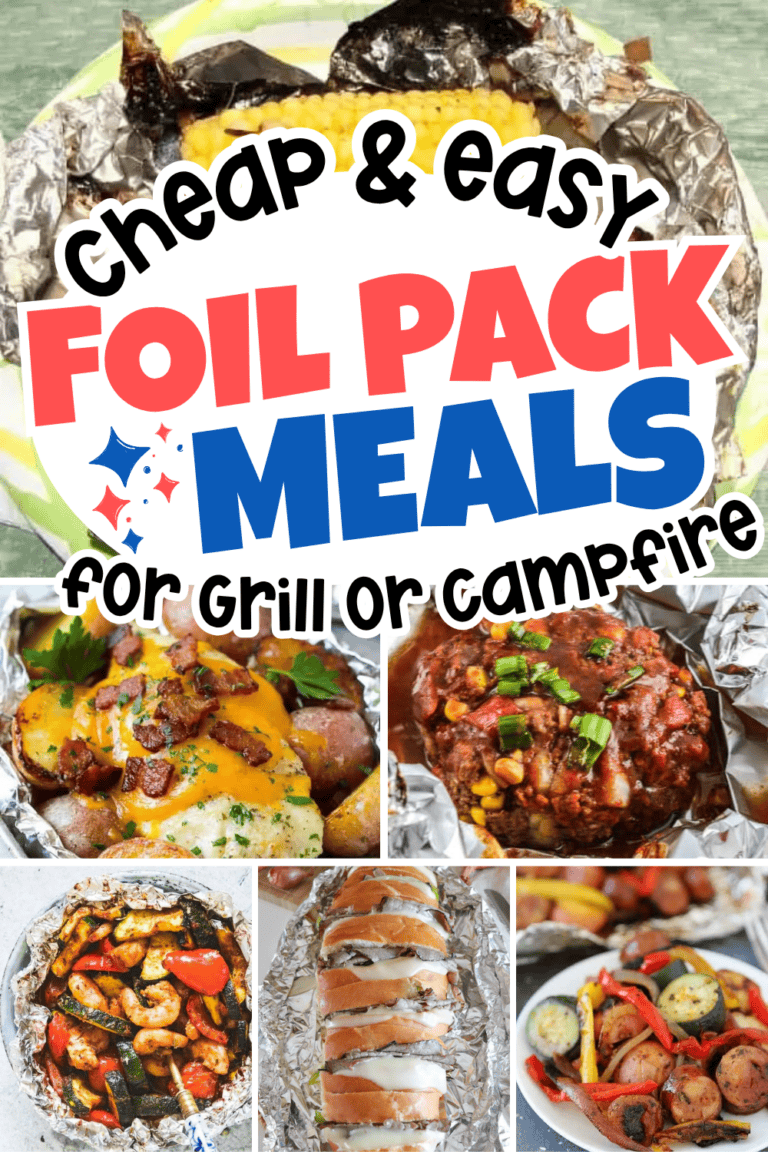30 No-Mess Foil Packet Meals for the Grill or Campfire
