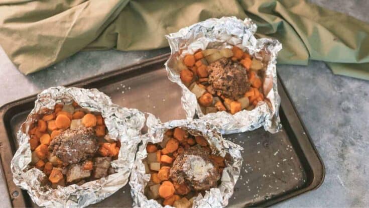 Image for Hobo Dinner Foil Packets