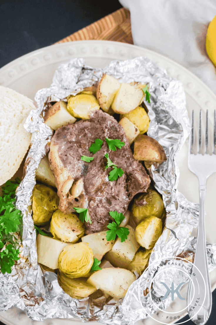 Image for Garlic Steak and Potato Foil Packs