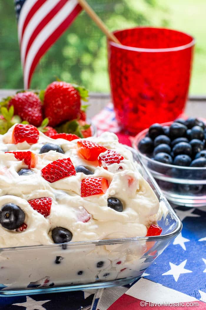Image for Berry Cheesecake Salad