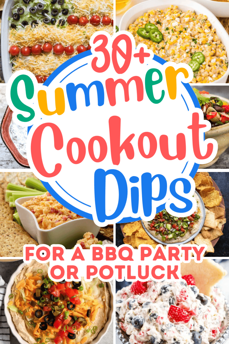 30 Fun Cookout Dip Recipes for Easy Summer Appetizers