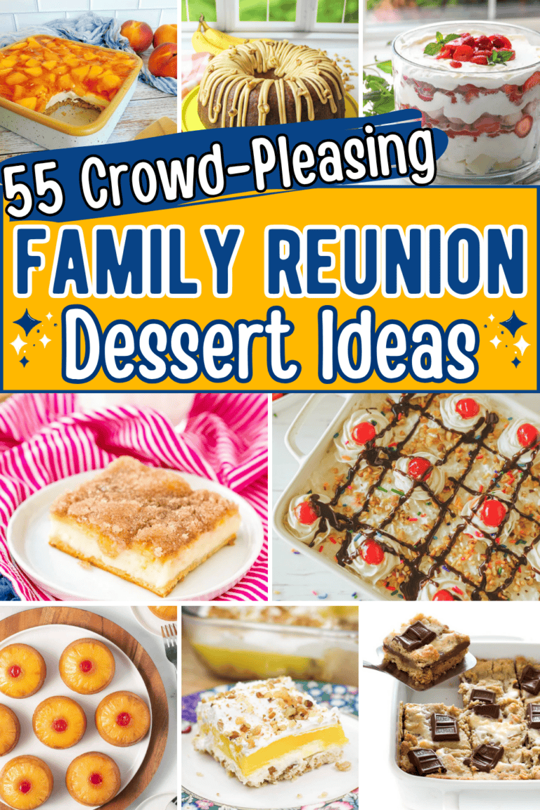 55 Crowd-Pleasing Family Reunion Desserts Everyone Loves