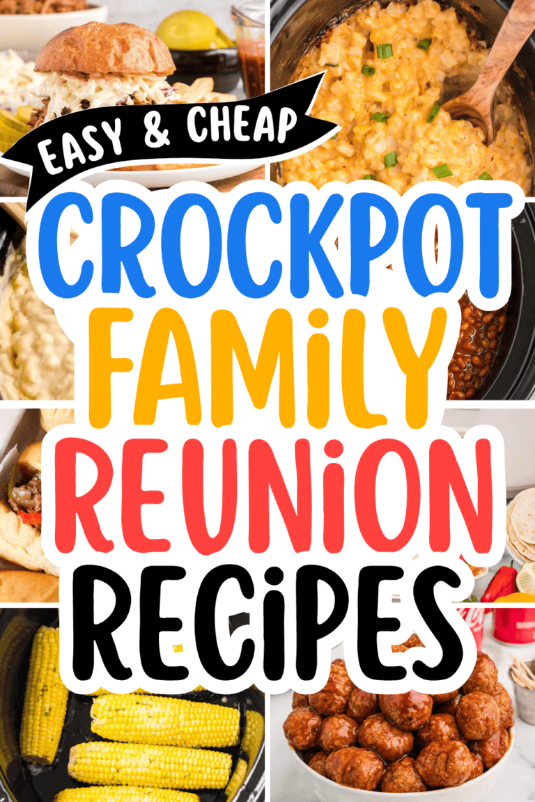 37 Crock Pot Family Reunion Food Ideas That Feed a Crowd Cheap