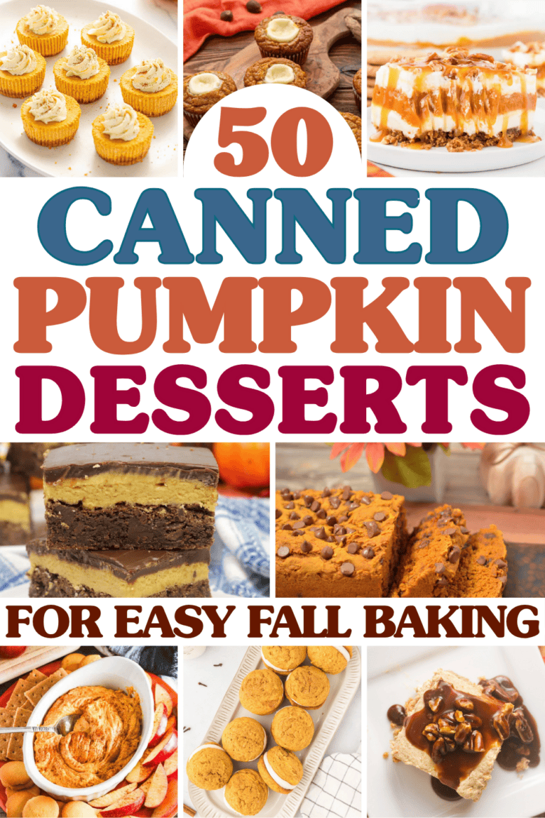 50+ Easy Canned Pumpkin Desserts for Cheap Fall Baking