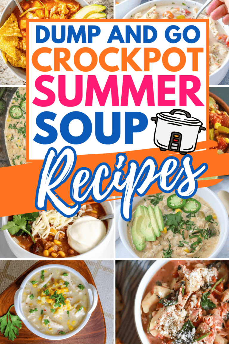25 Easy Dump and Go Crockpot Summer Soups