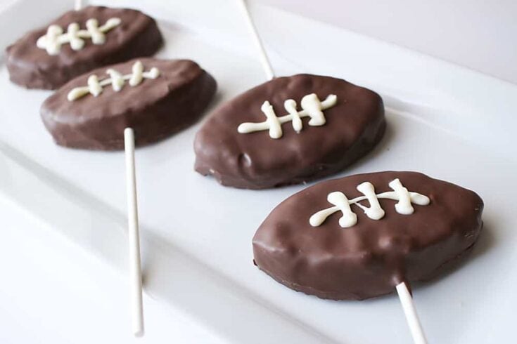Image for Pineapple Coconut Football Cake Pops